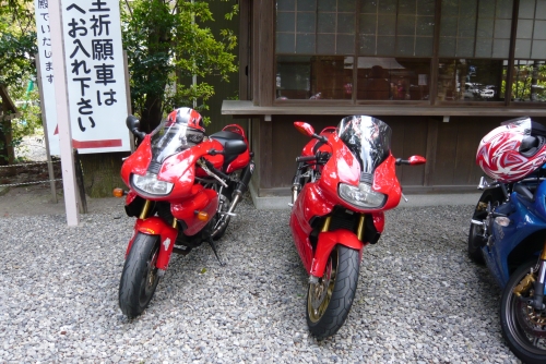 ▲猿田彦神社にて