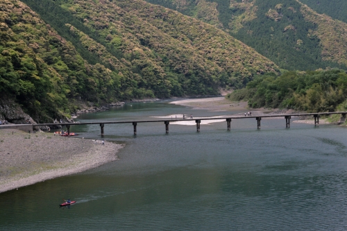 ▲岩間の沈下橋