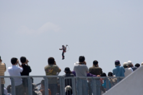 ▲ジェットパックのデモ