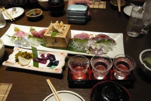 ▲稲田屋さんで夕食