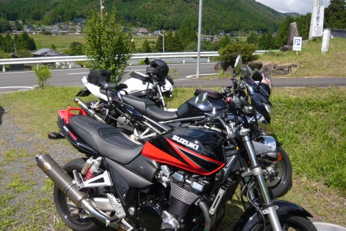 ▲SV650, Bandit1250S, GSX1400
