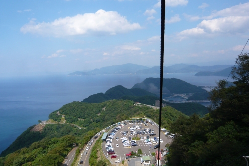 ▲リフトからも絶景！