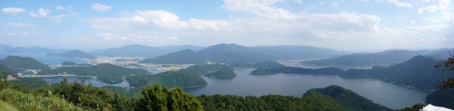 ▲レインボーライン山頂からの大パノラマ！