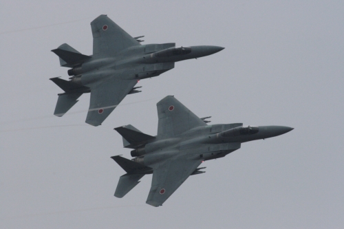▲二機のF15