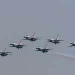▲６機のF16ってだけで盛り上がりまくり！