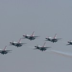 ▲６機のF16ってだけで盛り上がりまくり！