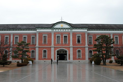 旧日本海軍江田島官軍士官学校跡。