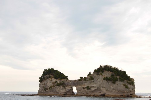 晴れてからの円月島